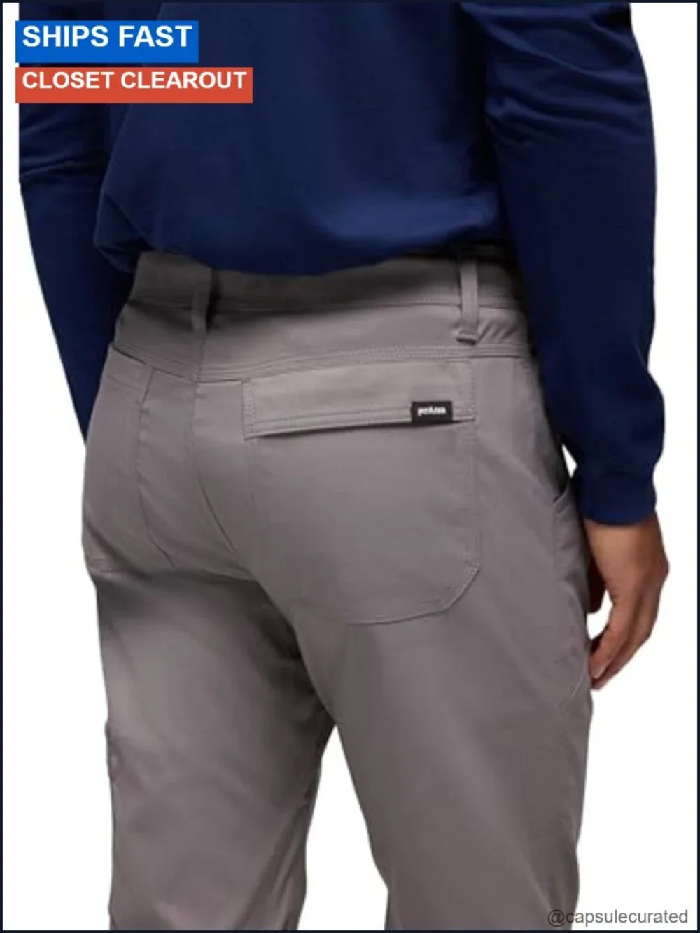 Men's Stretch Cargo Pants Quick Dry Multi-Pocket Hiking Trousers